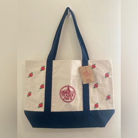 Trader Joe's Reusable Canvas Tote Bag - Picture 2 of 4